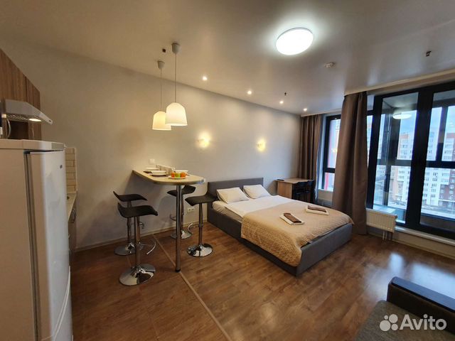 

Квартира-студия, 34 м², 2 кровати