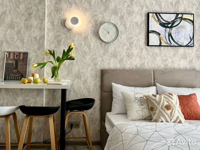 

Квартира-студия, 23 м², 2 кровати