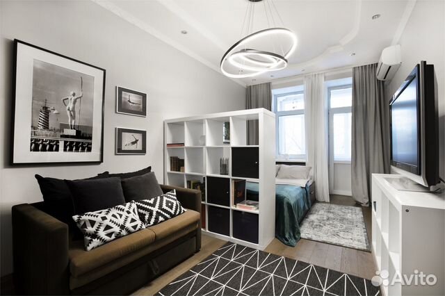 

1-к. квартира, 34 м², 2 кровати