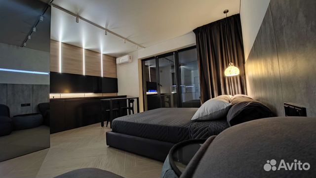 

Квартира-студия, 30 м², 1 кровать