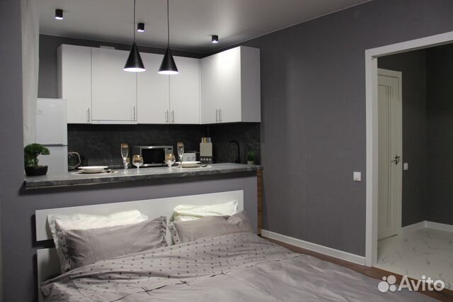 

1-к. квартира, 35 м², 2 кровати