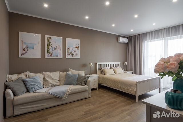 

1-к. квартира, 62 м², 3 кровати