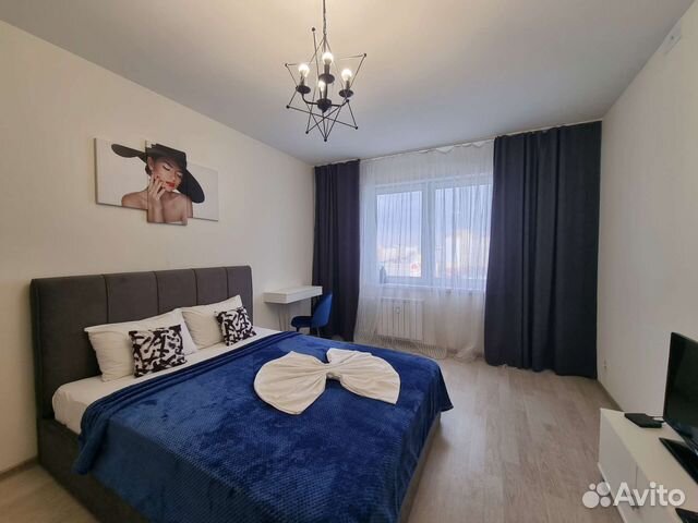

1-к. квартира, 39 м², 2 кровати