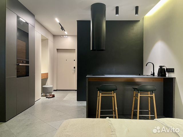 

Квартира-студия, 30 м², 2 кровати