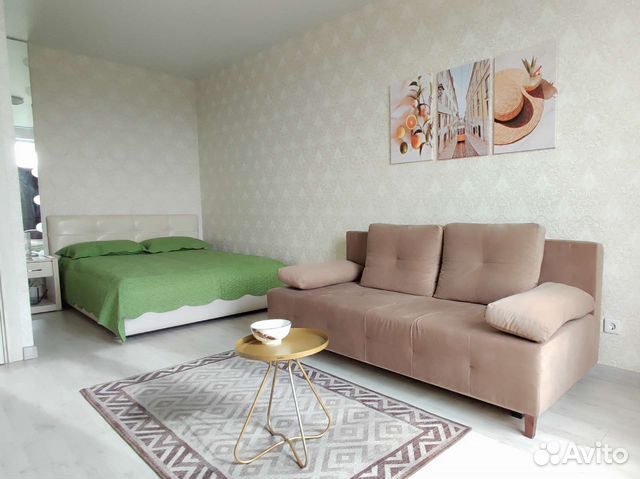 

1-к. квартира, 32 м², 2 кровати