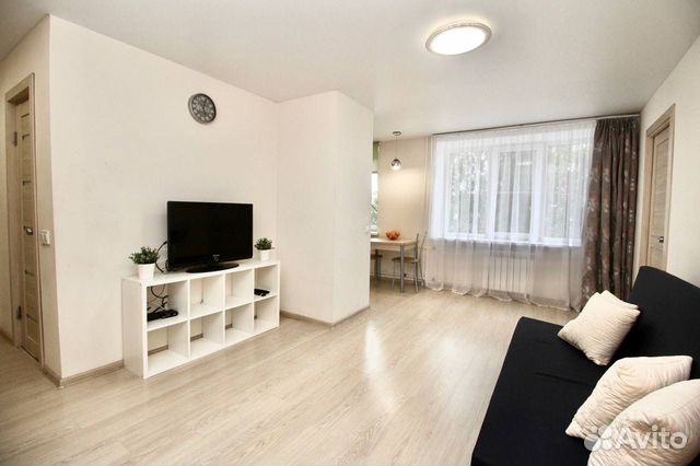 

2-к. квартира, 44 м², 2 кровати