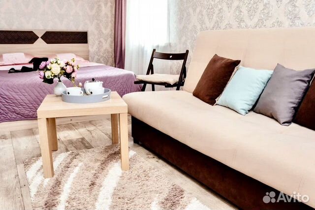

1-к. квартира, 35 м², 2 кровати