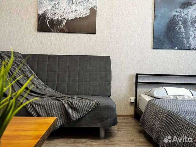 

Квартира-студия, 33 м², 2 кровати