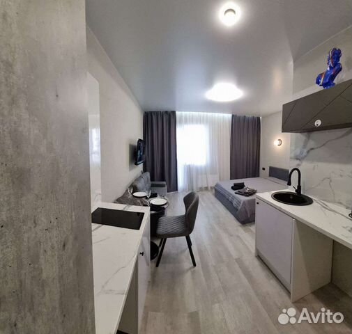 

Квартира-студия, 28 м², 1 кровать