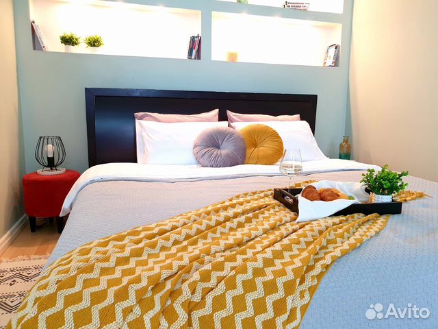 

1-к. квартира, 52 м², 2 кровати