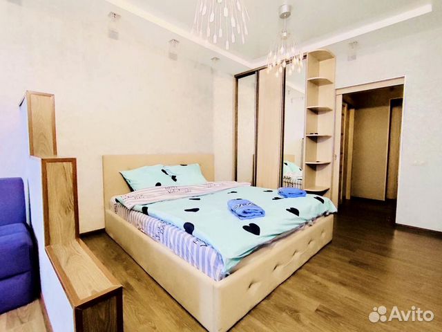 

1-к. квартира, 38,3 м², 2 кровати