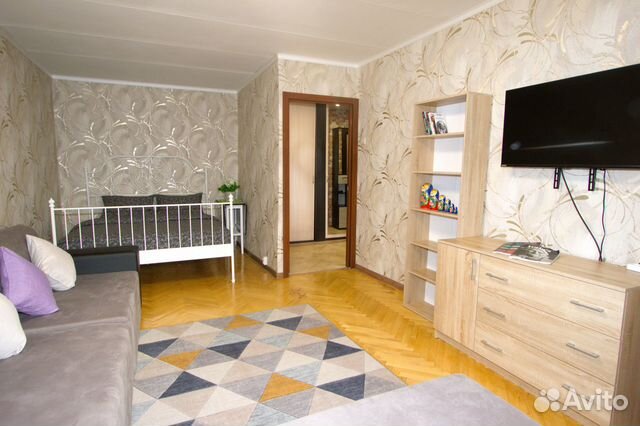 

1-к. квартира, 43 м², 2 кровати