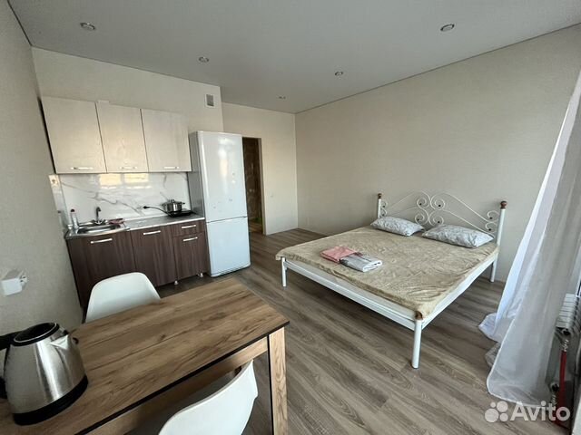 

Квартира-студия, 27 м², 1 кровать