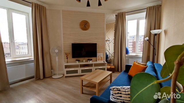 

2-к. квартира, 45 м², 3 кровати