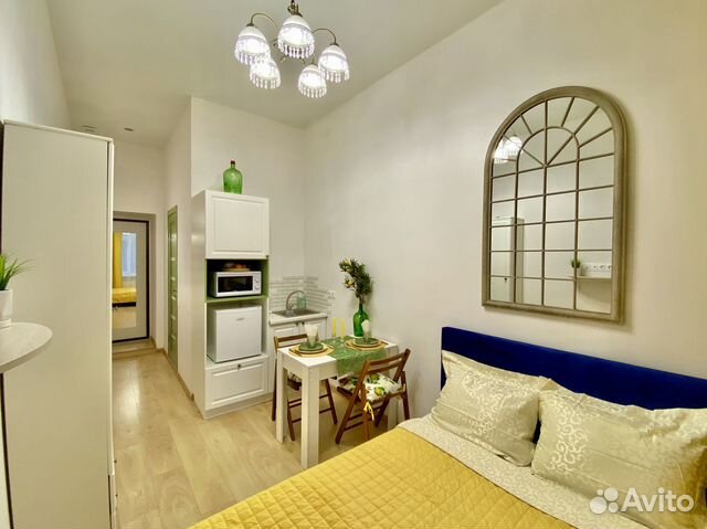 

Квартира-студия, 18 м², 1 кровать