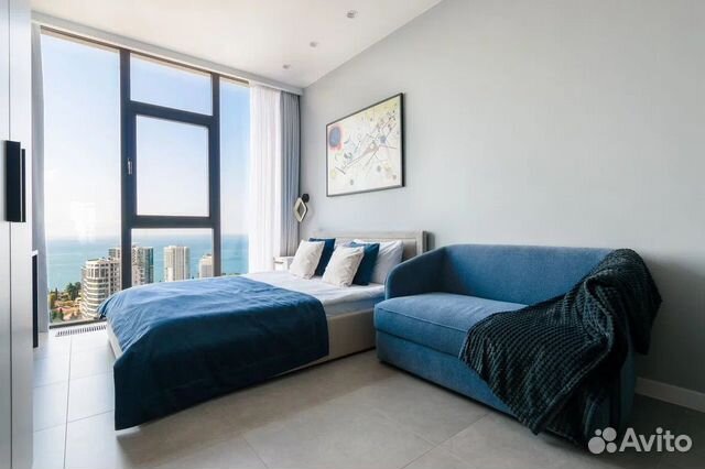 

Квартира-студия, 30 м², 1 кровать