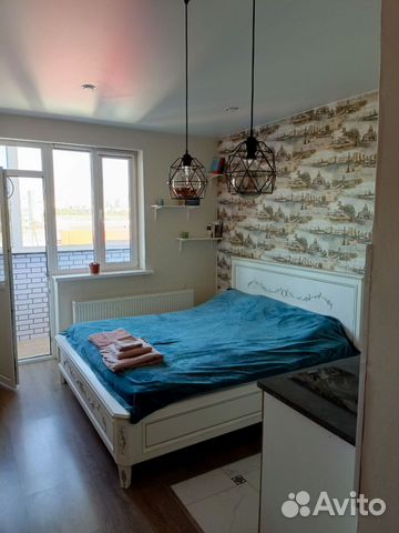 

Квартира-студия, 28 м², 2 кровати