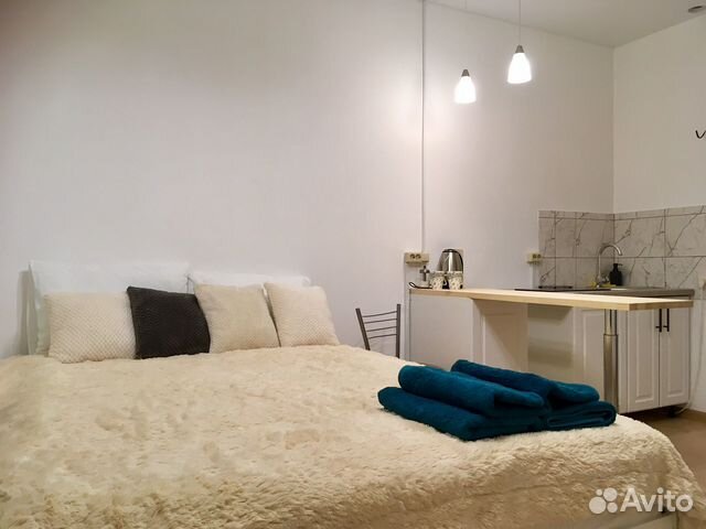 

Квартира-студия, 21 м², 2 кровати