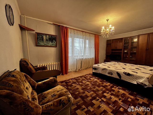 

1-к. квартира, 46 м², 3 кровати