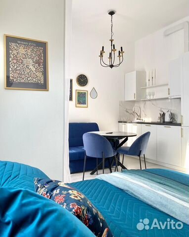 

Квартира-студия, 25 м², 2 кровати