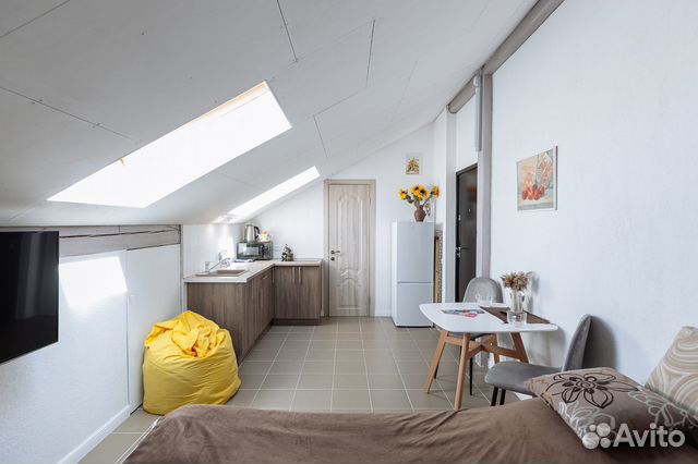 

Квартира-студия, 30 м², 1 кровать