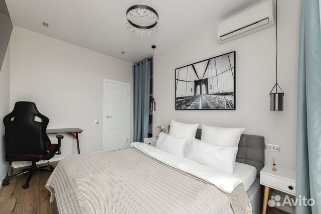 

1-к. квартира, 37,1 м², 2 кровати