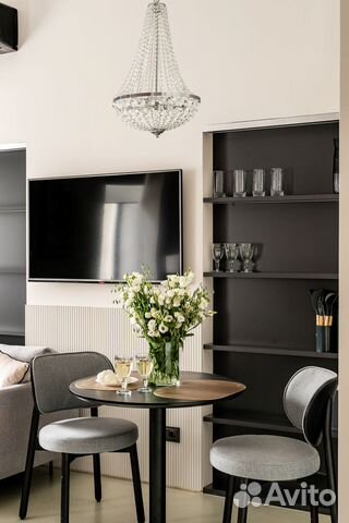 

Квартира-студия в апарт-отеле, 27 м², 1 кровать