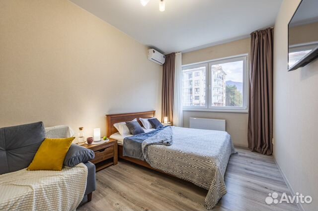 

1-к. квартира, 43 м², 3 кровати