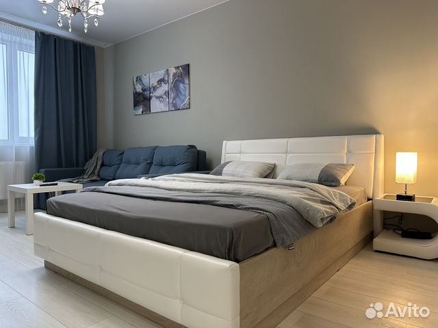 

1-к. квартира, 42 м², 2 кровати