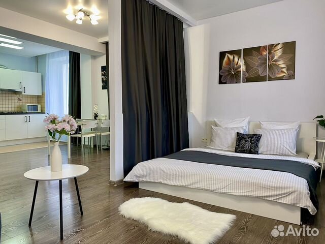 

1-к. квартира, 53 м², 2 кровати