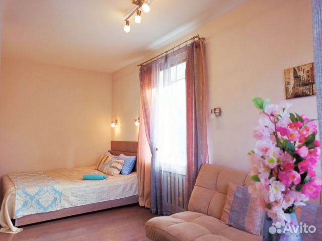 

Квартира-студия, 33 м², 2 кровати