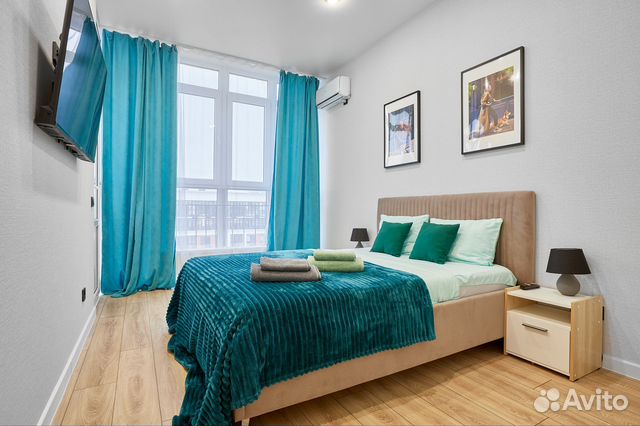 

1-к. квартира, 39 м², 2 кровати
