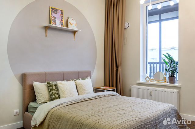 

Квартира-студия, 27 м², 1 кровать
