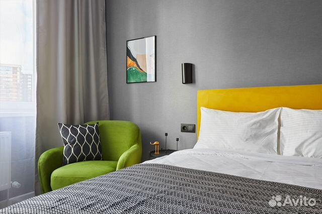 

1-к. квартира, 35 м², 2 кровати