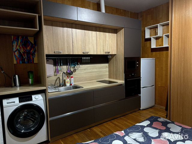 

Квартира-студия, 17 м², 2 кровати