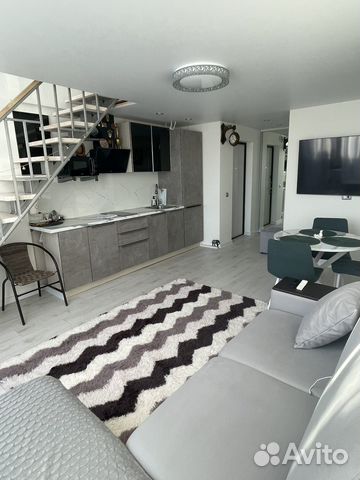 

1-к. квартира, 52 м², 2 кровати