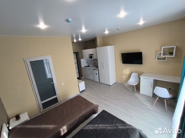

Квартира-студия, 27 м², 2 кровати
