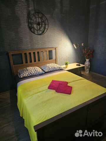 

1-к. квартира, 42 м², 2 кровати