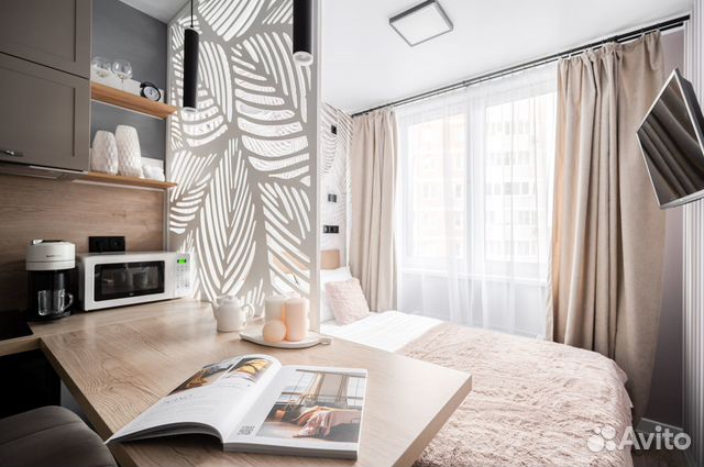 

Квартира-студия, 15 м², 1 кровать