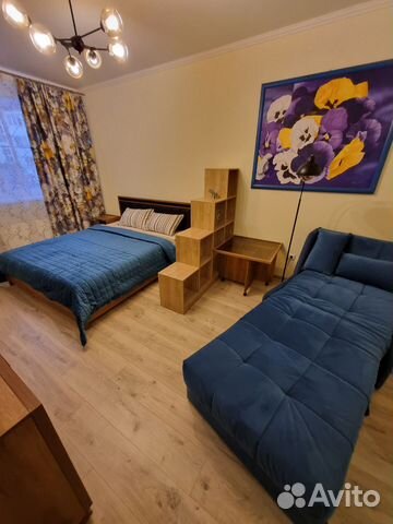 

1-к. квартира, 40 м², 2 кровати