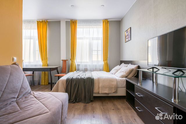 

Квартира-студия, 25 м², 2 кровати