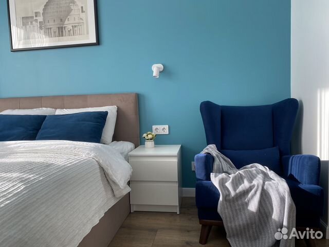 

1-к. квартира, 38 м², 2 кровати