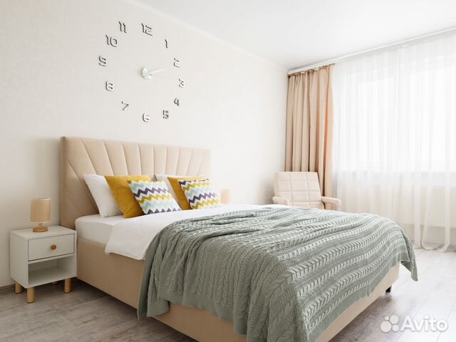 

1-к. квартира, 45 м², 3 кровати