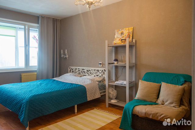 

1-к. квартира, 40,1 м², 2 кровати