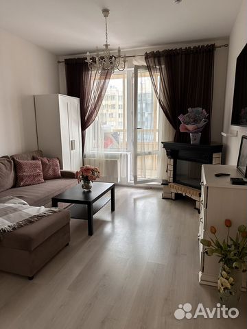 

Квартира-студия, 27 м², 1 кровать