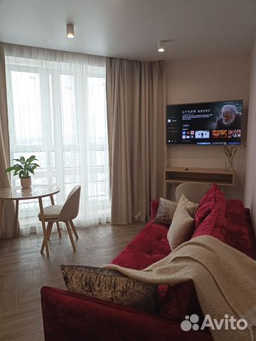 

Квартира-студия, 33 м², 2 кровати
