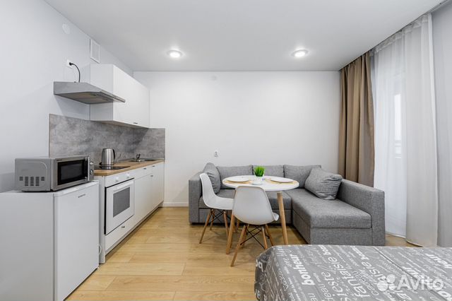 

Квартира-студия, 35 м², 2 кровати
