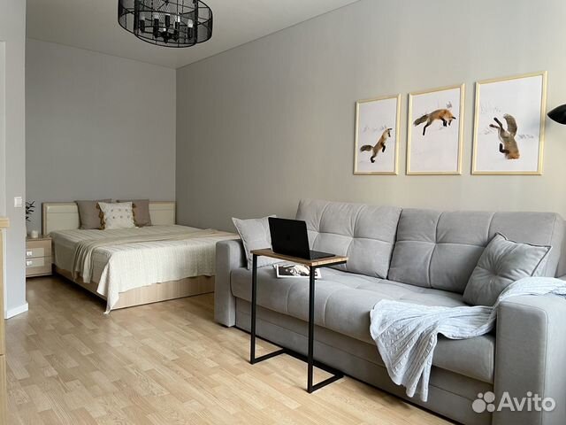 

1-к. квартира, 38 м², 2 кровати