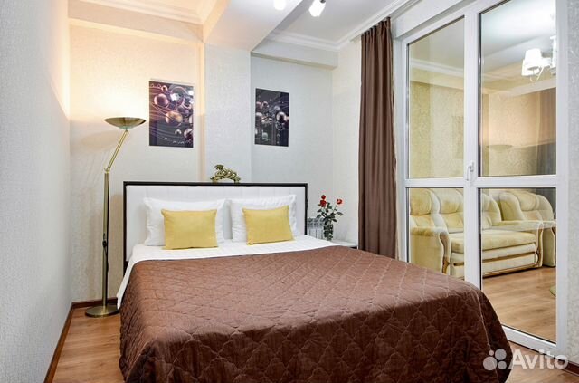 

1-к. квартира, 53 м², 2 кровати