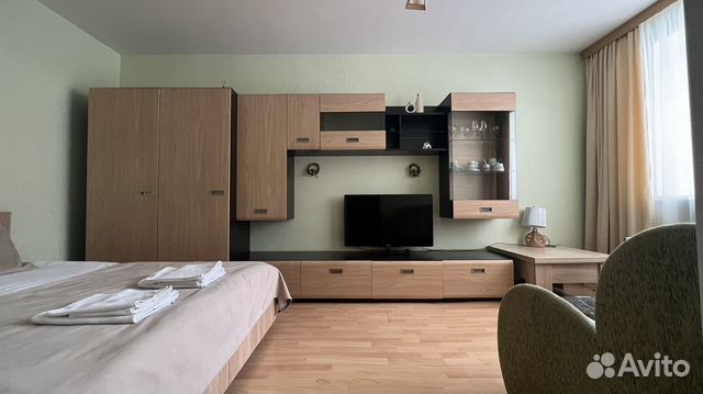 

1-к. квартира, 30 м², 2 кровати